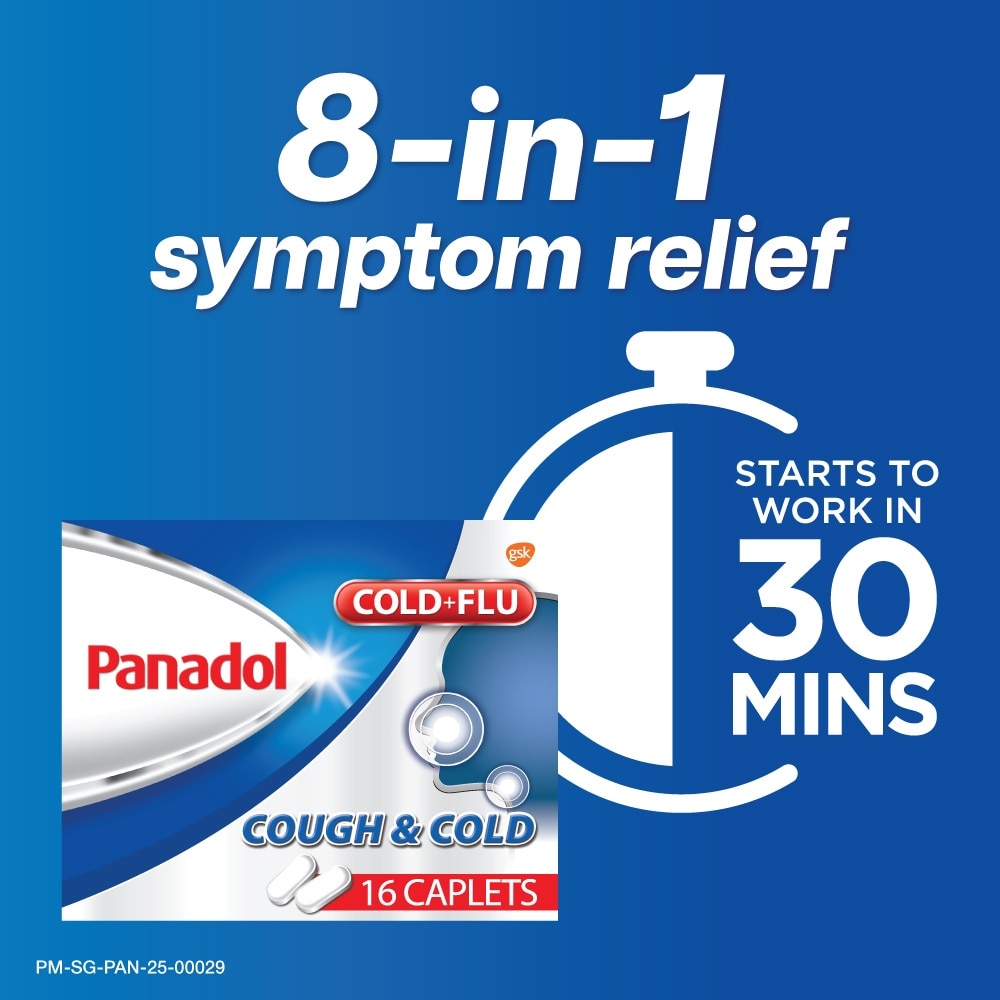 Cough & Cold Caplets 16s