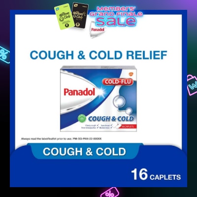 PANADOL Cough & Cold Caplets 16s