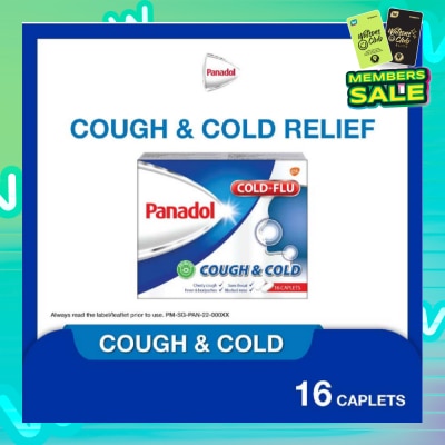 PANADOL Cough & Cold Caplets 16s
