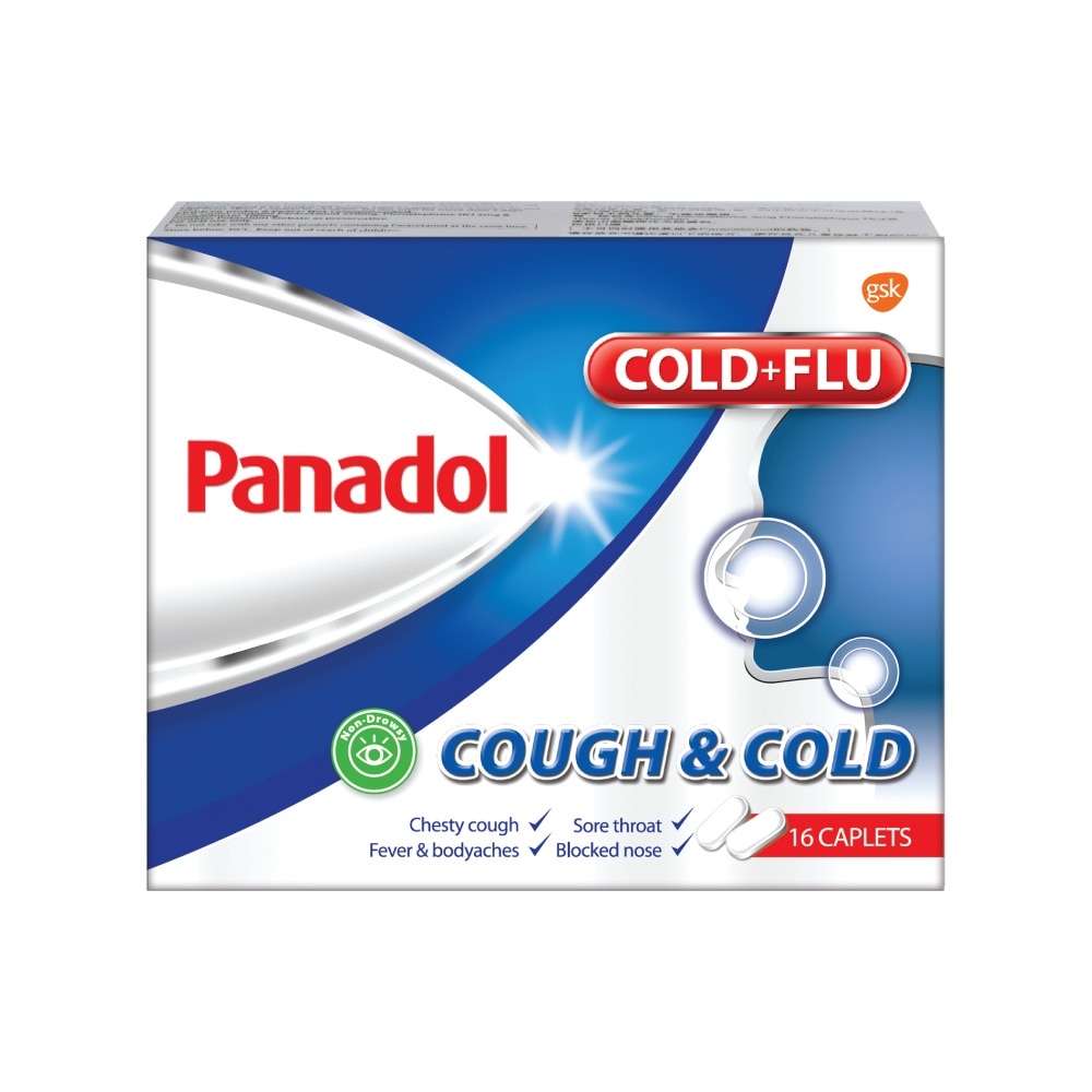 Cough & Cold Caplets 16s