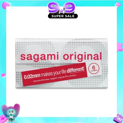 SAGAMI - Original PU Condom 0.02mm (Ultra Thinness + Suitable for Users with Latex Allergy) 6s image