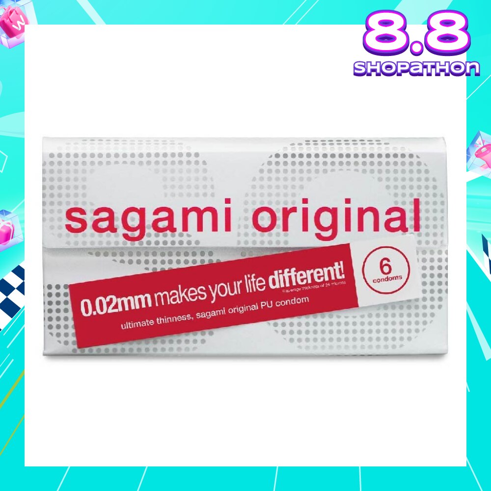 Original PU Condom 0.02mm (Ultra Thinness + Suitable for Users with Latex Allergy) 6s