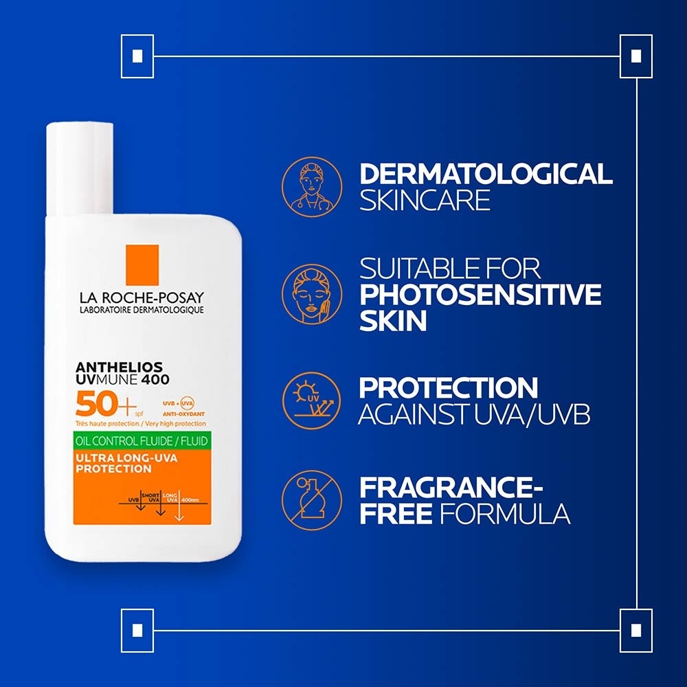 Anthelios Uvmune 400 Oil Control Fluid (Spf 50+) 50ml