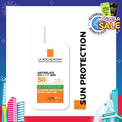 LA ROCHE-POSAY Anthelios Uvmune 400 Oil Control Fluid (Spf 50+) 50ml
