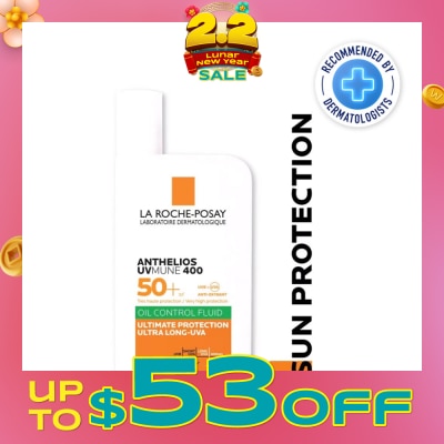 LA ROCHE-POSAY Anthelios Uvmune 400 Oil Control Fluid (Spf 50+) 50ml