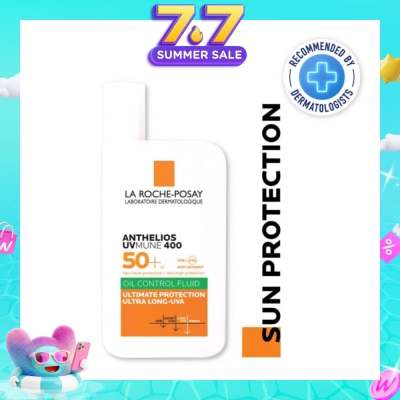 LA ROCHE-POSAY - Anthelios Uvmune 400 Oil Control Fluid (Spf 50+) 50ml
