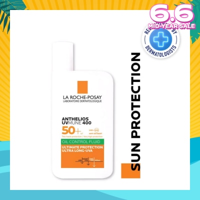 LA ROCHE-POSAY Anthelios Uvmune 400 Oil Control Fluid (Spf 50+) 50ml