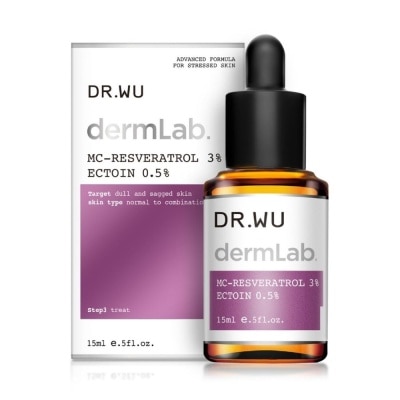 DR. WU DermLab MC-Resveratrol 3% Ectoin 0.5% 15ml