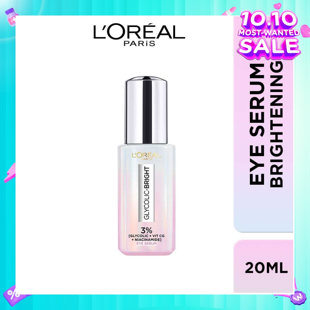 Glycolic Bright Dark Circle Eye Serum Formulated With 3% 20ml