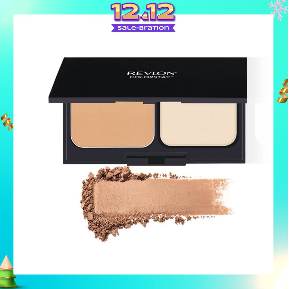 REVLON CS Powder Foundation Natural Tan 1s