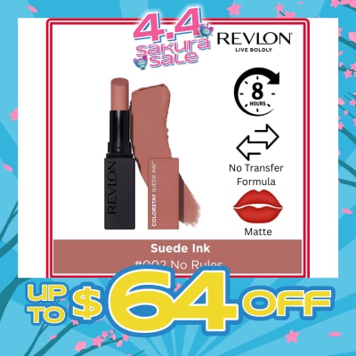 REVLON - Suede Ink Lipstick #002 No Rules 1s