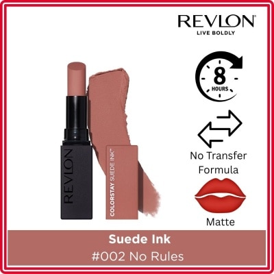 REVLON - Suede Ink Lipstick #002 No Rules 1s