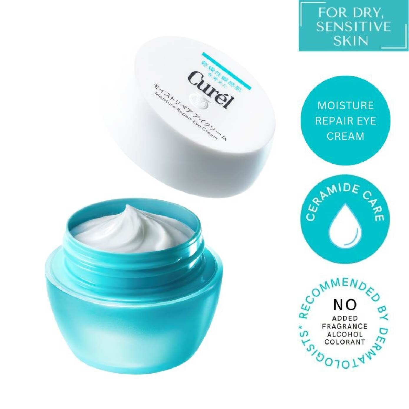 CUREL Intensive Moisture Care Moisture Repair Eye Cream (Reduce