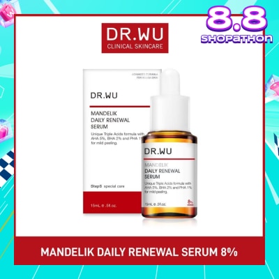 DR. WU Mandelik Daily Renewal Serum 8% (For Mild Peeling) 15ml