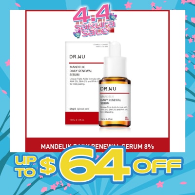 DR. WU - Mandelik Daily Renewal Serum 8% (For Mild Peeling) 15ml