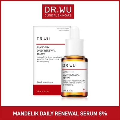 DR. WU Mandelik Daily Renewal Serum 8% (For Mild Peeling) 15ml