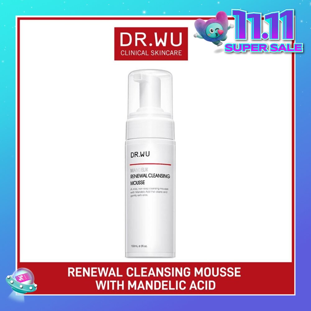 Mandelik Renewal Cleansing Mousse (Target To Rough And Enlarged Pore Skin. Suitable For Normal To Combination Skin) 150ml
