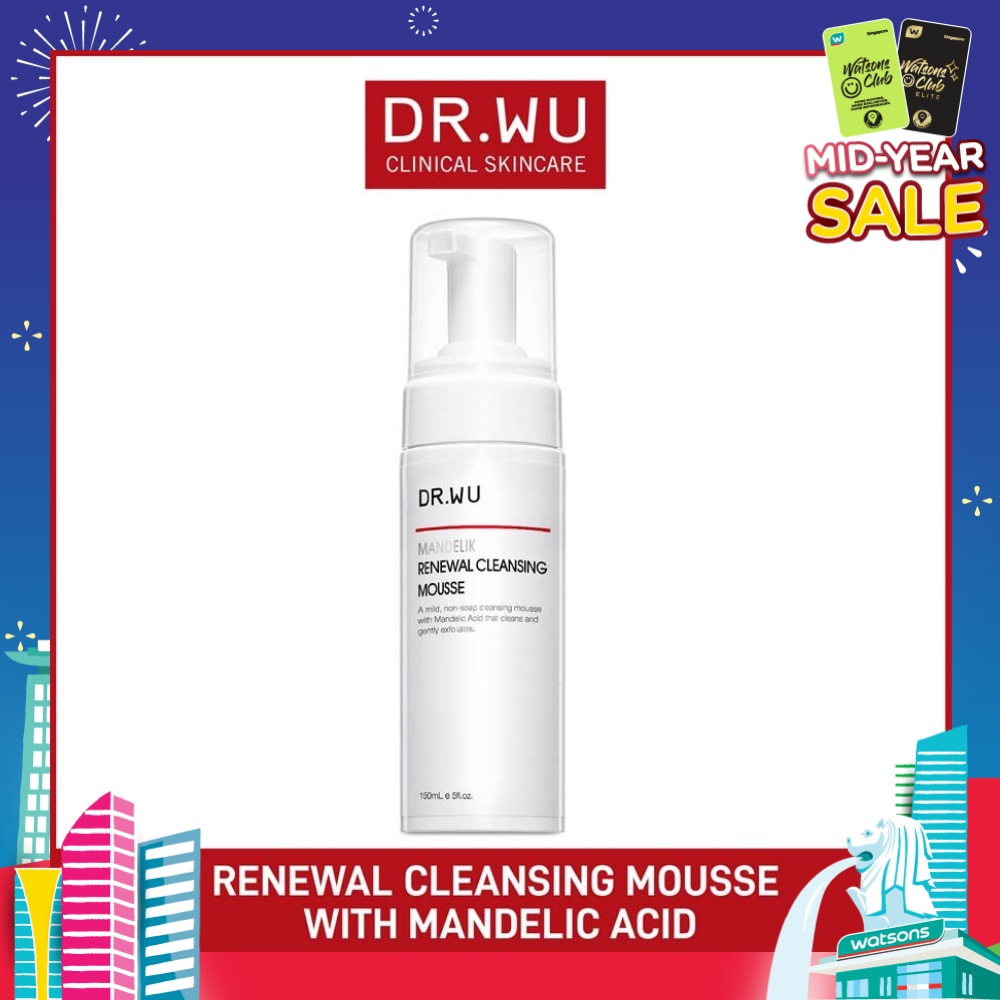 Mandelik Renewal Cleansing Mousse (Target To Rough And Enlarged Pore Skin. Suitable For Normal To Combination Skin) 150ml