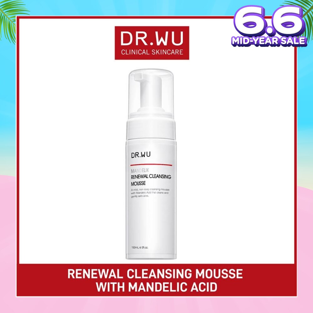 Mandelik Renewal Cleansing Mousse (Target To Rough And Enlarged Pore Skin. Suitable For Normal To Combination Skin) 150ml