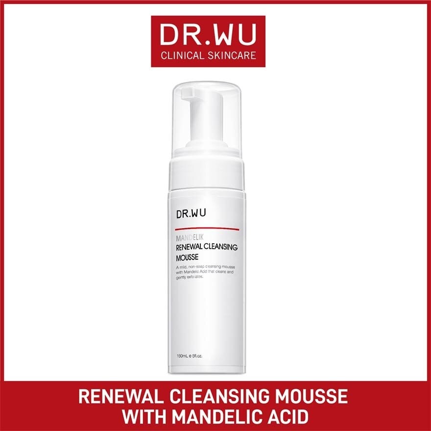 Mandelik Renewal Cleansing Mousse (Target To Rough And Enlarged Pore Skin. Suitable For Normal To Combination Skin) 150ml