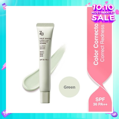 ZA True White Correcting Protector (01 Green) Spf36 Pa++ 35g