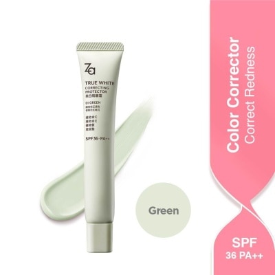 ZA True White Correcting Protector (01 Green) Spf36 Pa++ 35g