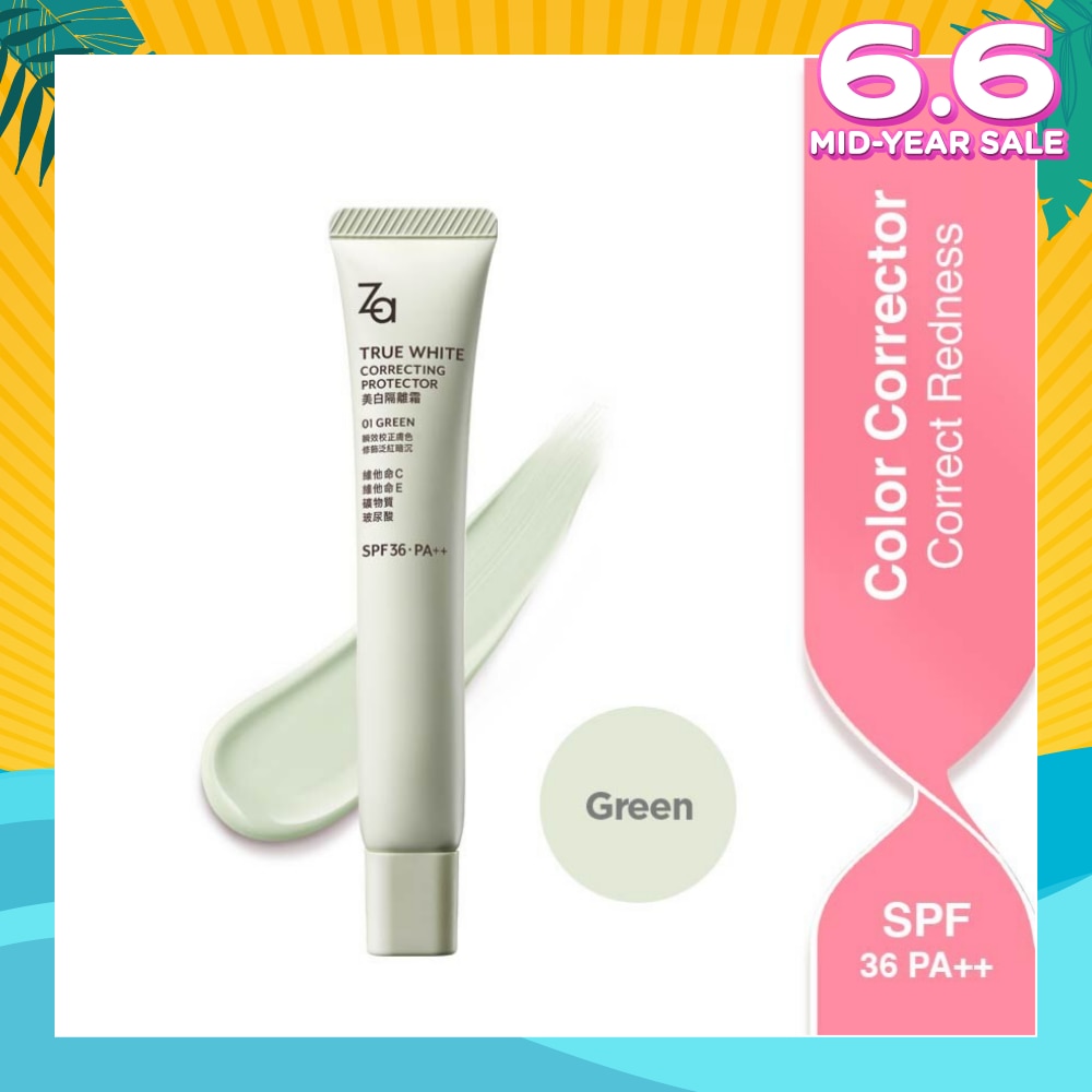 True White Correcting Protector (01 Green) Spf36 Pa++ 35g
