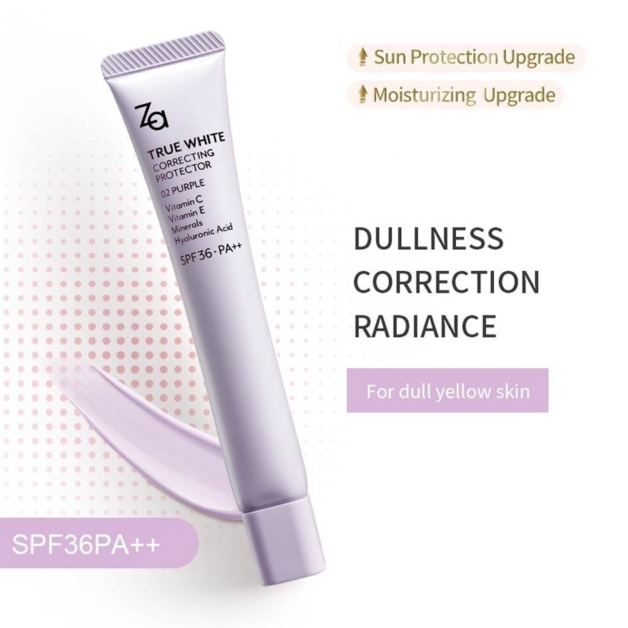 True White Correcting Protector (02 Purple) Spf36 Pa++ 35g