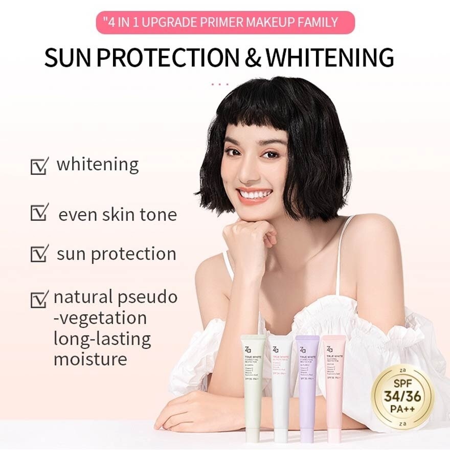 True White Correcting Protector (02 Purple) Spf36 Pa++ 35g