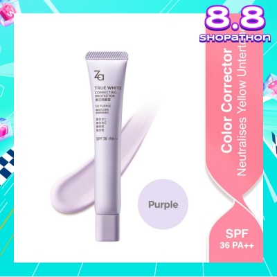 ZA True White Correcting Protector (02 Purple) Spf36 Pa++ 35g