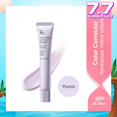 ZA True White Correcting Protector (02 Purple) Spf36 Pa++ 35g