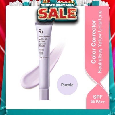 ZA - True White Correcting Protector (02 Purple) Spf36 Pa++ 35g