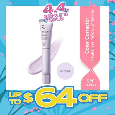 ZA - True White Correcting Protector (02 Purple) Spf36 Pa++ 35g