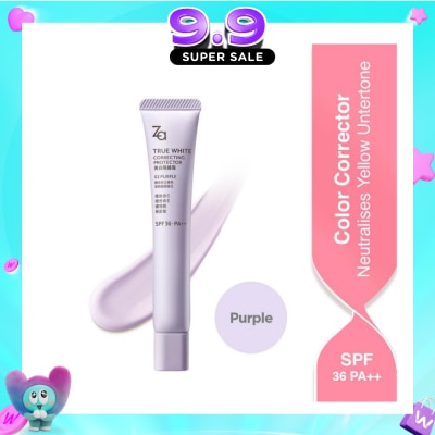 ZA - True White Correcting Protector (02 Purple) Spf36 Pa++ 35g image