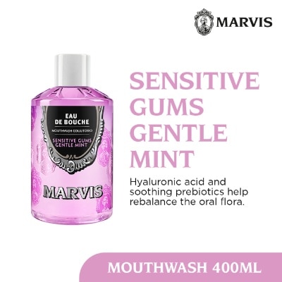 MARVIS Sensitive Gums Gentle Mint Mouthwash 400ml image