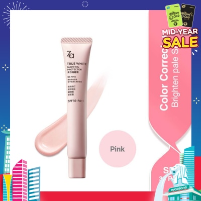 ZA True White Correcting Protector (03 Pink) Spf36 Pa++ 35g