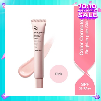 ZA True White Correcting Protector (03 Pink) Spf36 Pa++ 35g
