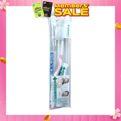 DENTISTE NightTime Toothpaste Travel Packset consists Toothpaste 20g + Toothbrush 1s
