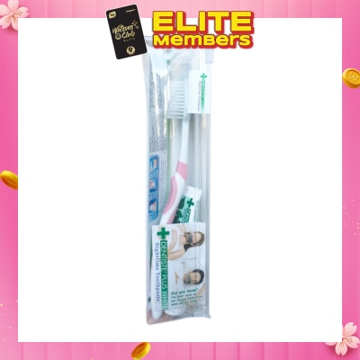 DENTISTE NightTime Toothpaste Travel Packset consists Toothpaste 20g + Toothbrush 1s