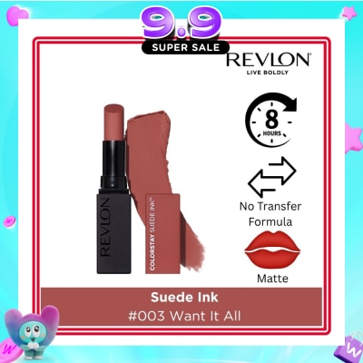 REVLON - Suede Ink Lipstick #003 Want It All 1s image