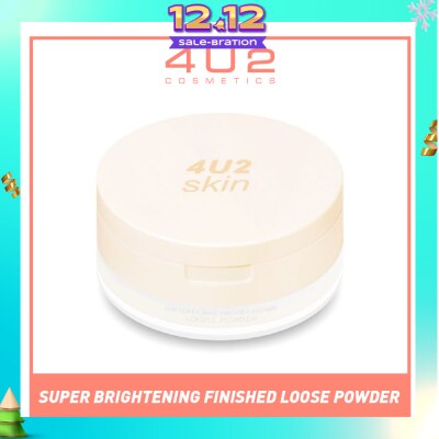 4U2 Skin Super Brightening Finished Loose Powder (Suitable For All Skin Tones Change Dull Skin To Be Bright And Clear) 10g