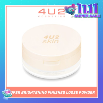 4U2 Skin Super Brightening Finished Loose Powder (Suitable For All Skin Tones Change Dull Skin To Be Bright And Clear) 10g