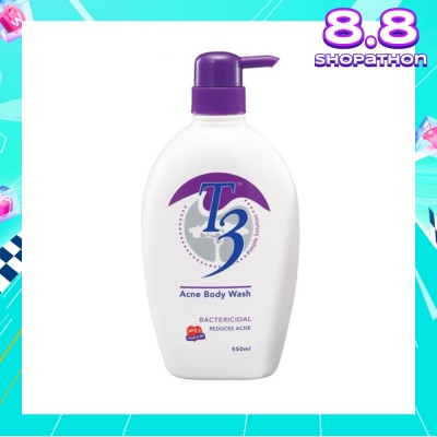 T3 Acne Body wash 550ml