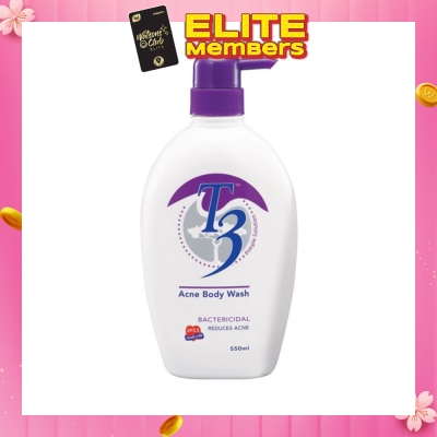 T3 Acne Body wash 550ml