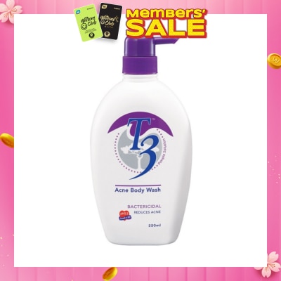 T3 Acne Body wash 550ml