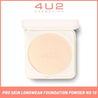 4U2 Skin Pro Skin Powder (No.10 Light Beige), Make Your Skin Smooth And Grippy Like A Pro, Provides Maximum Coverage With Technology 10g