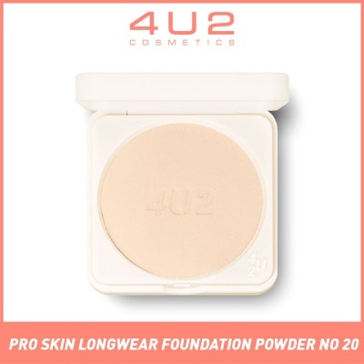 4U2 Skin Pro Skin Powder (No.20 Nude Beige), Make Your Skin Smooth And Grippy Like A Pro, Provides Maximum Coverage With Technology 10g