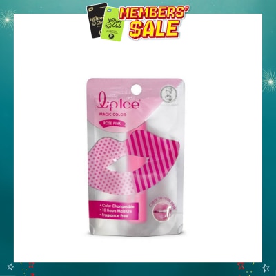 MENTHOLATUM - Lip Ice Magic Colour, Rose Pink, Fragrance Free (Color Changing, Long Lasting Moisture For Fuller, Bouncy Lips, Protect Lips Against Harmful Environment) 2g