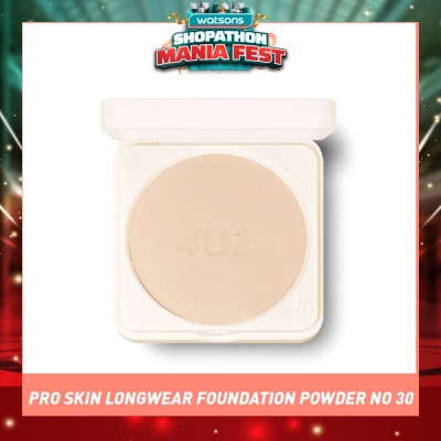 4U2 - Skin Pro Skin Powder (No.30 Warm Sand), Make Your Skin Smooth And Grippy Like A Pro, Provides Maximum Coverage With Technology 10g
