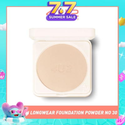 4U2 - Skin Pro Skin Powder (No.30 Warm Sand), Make Your Skin Smooth And Grippy Like A Pro, Provides Maximum Coverage With Technology 10g